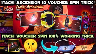 ITACHI ASCENSION VOUCHER 10 SPIN TRICK ME BUNDLE KAISE MILEGA KITNE DIAMOND MEIN NIKALEGA FREE FIRE screenshot 5