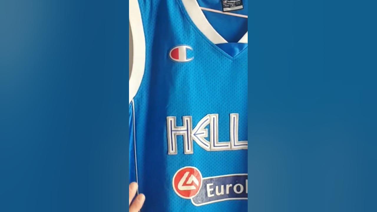 greece basketball jersey