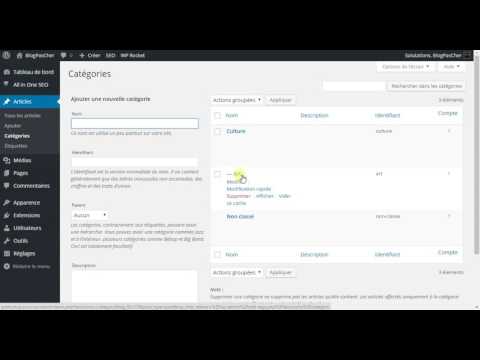 Vidéo: Comment Ajouter Une Catégorie
