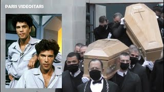 Les cercueils des frères Igor & Grichka Bogdanoff, unis lors des Obsèques @ Paris le 10 janvier 2022