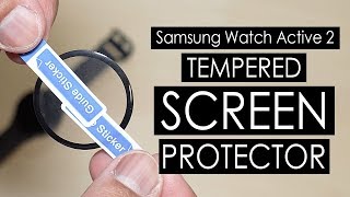Slaapkamer Bont Zonsverduistering Samsung Galaxy Watch Active 2 Tempered Glass Screen Protector Unboxing &  Installation (YMHML) [4K] - YouTube