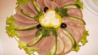 Отварной и очень вкусный говяжий язык. готовим дома Отварной и очень вкусный говяжий язык. готовим дома