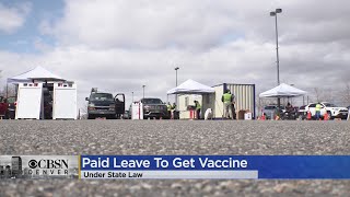 COVID In Colorado: State Labor Department Reminds Workers Can Take Paid Sick Leave To Get Vaccinated