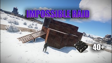 Rust: Impossible Raid Base | Best Bus Stop Base| Giveaway!!!!