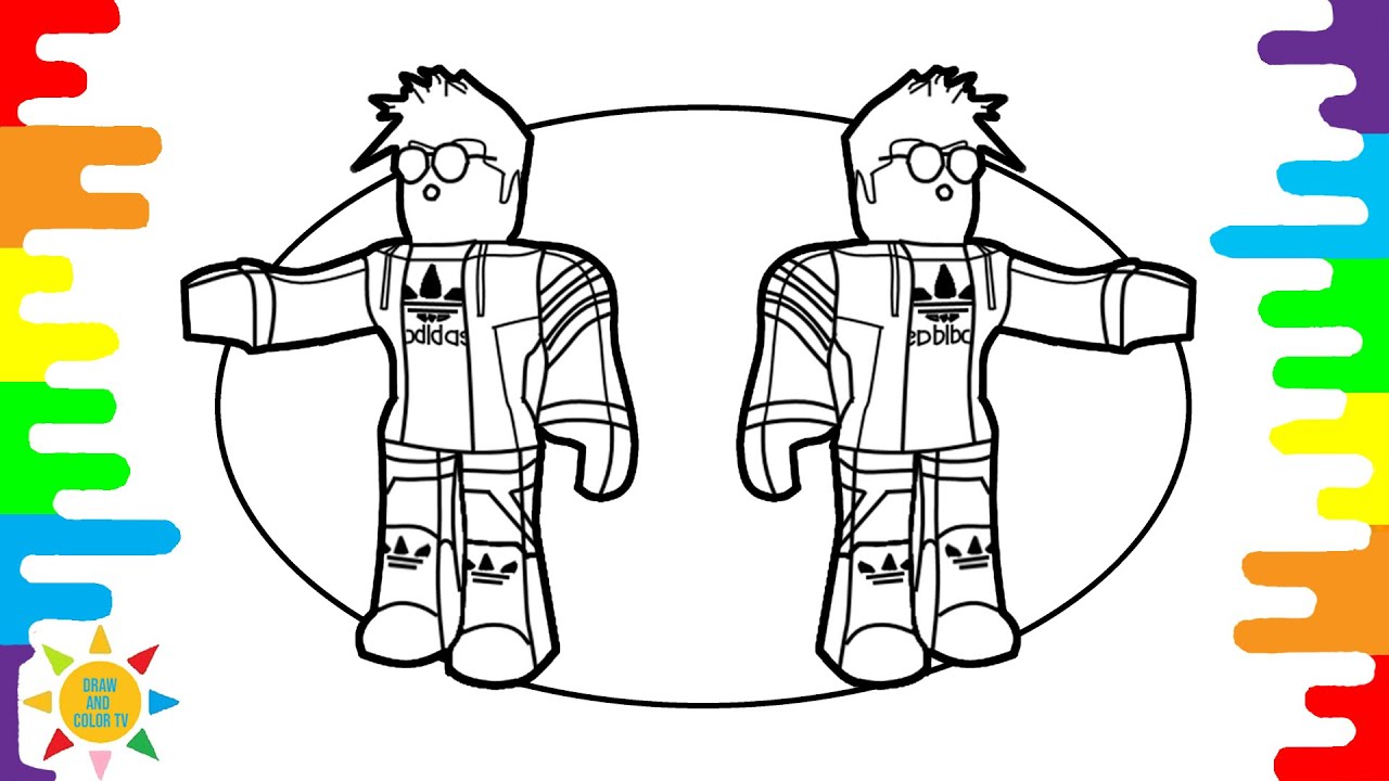 Roblox coloring pages, Print and Color.com