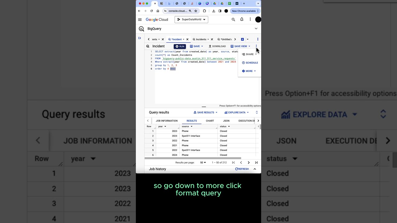 Top 3 Google Big Query Tips