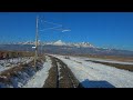 Cabview 4K 425 952-9/905 953-6 Poprad -Tatry - Štrbské Pleso/Štrba - 24.01.2020 + sound