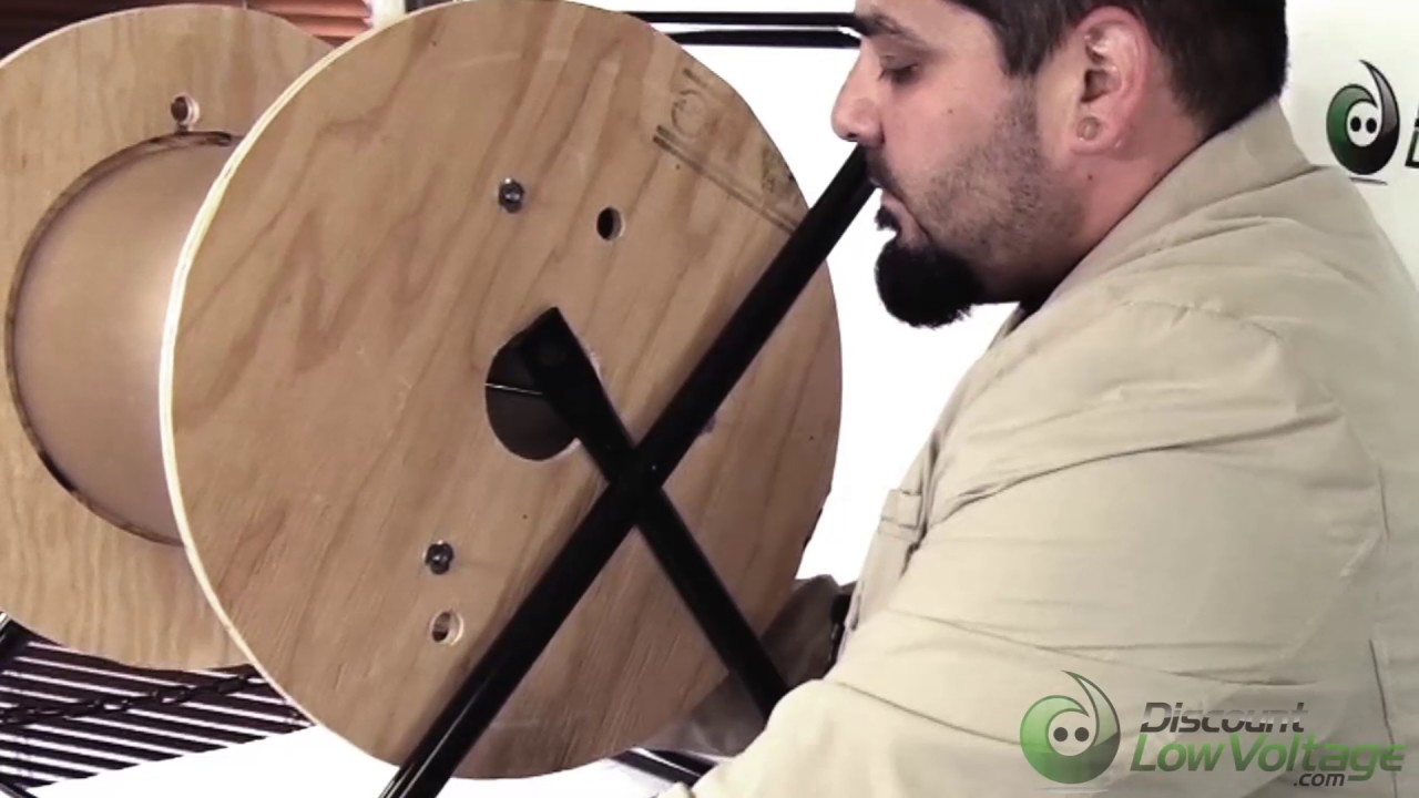 How to Build a Cable or Rope Spool Stand 