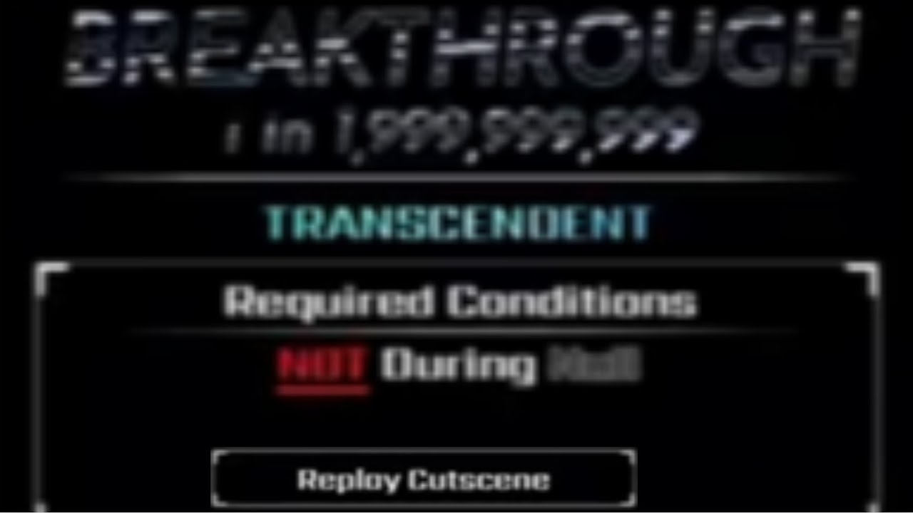 NEW BREAKTHROUGH AURA CUTSCENE | Sol's RNG - YouTube