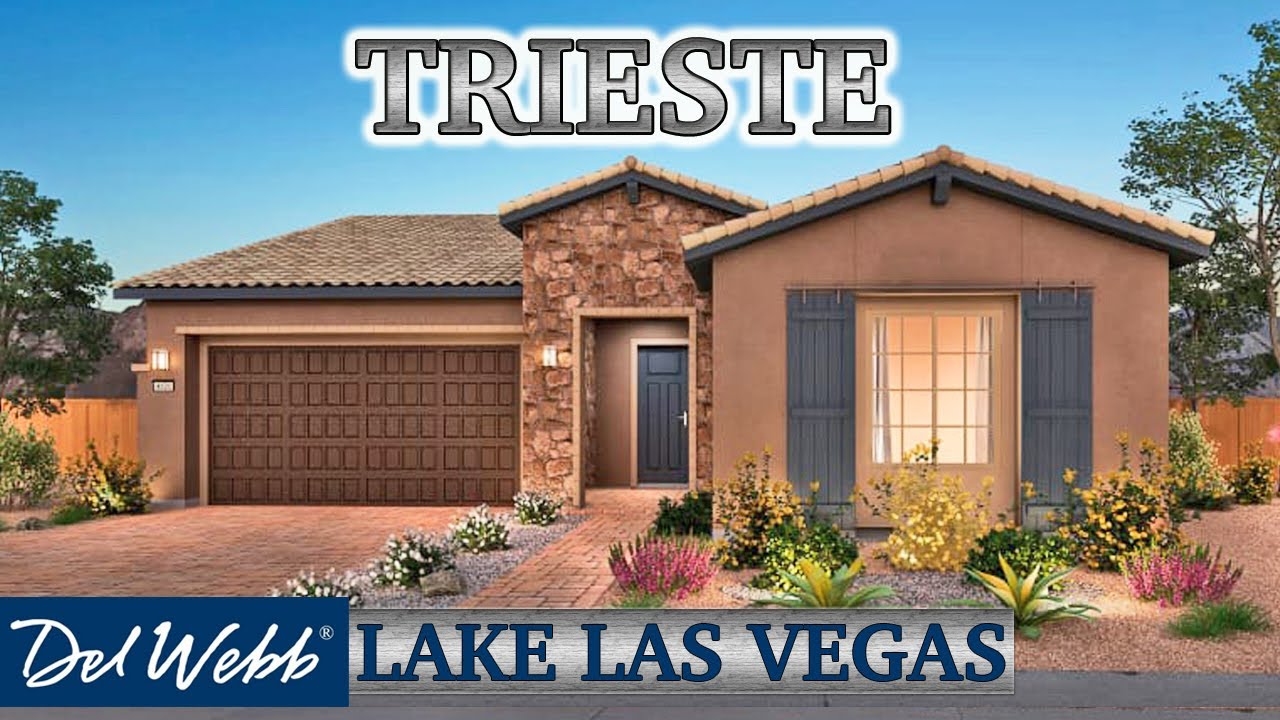 Trieste Plan at Lake Las Vegas - New Single Story Homes by Del Webb