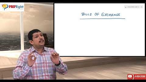 Bills of Exchange - Class 1 - CA | CS | CMA - Intermediate (2019)