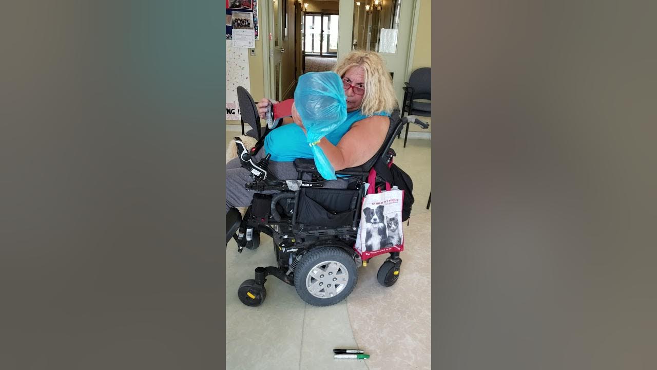 How to pick up dog poop for wheelchair users and seniors YouTube