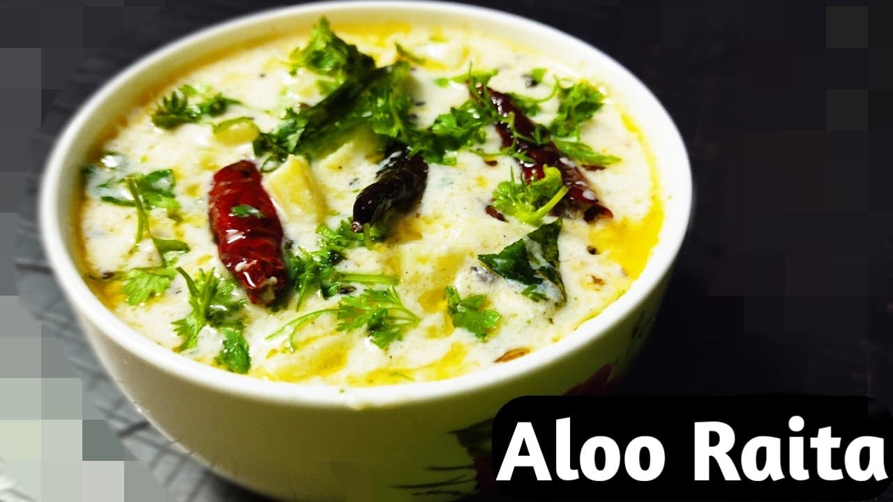 Aloo Raita l Potato Raita l Tadkewala Aloo Raita l आलू रायता - YouTube