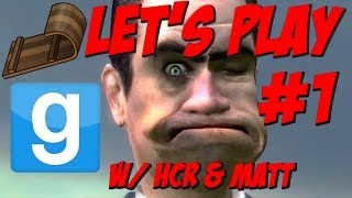 Let's Play Garry's Mod - Episode 1 - SLED BUILD PRO'S!! w/Hypercore Ripper & Matt