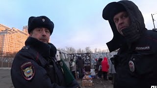 Реакция полиции на продажу просрочки! Рынок Краснодара.ч.1#Барахолка