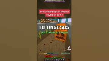 rarest drop in all of skyblock!! 😱 #hypixel #hypixelskyblock #skyblock