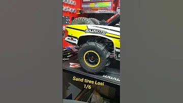 Sand Tires On LOSI Super Baja Rey 1 6 Very Cool Automobile Tiktok Drums 