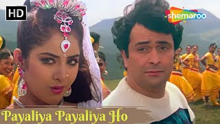 Payaliya Payaliya Ho Superhit Romantic Song Of 90s Rishi Kapoor Divya Bharti