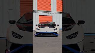 Blue Carbon Lamborghini Huracan STO