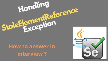 Handling StaleElementReference Exception in Selenium | Interview Question | QA Automation Talk