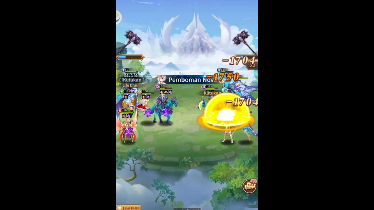 Idle Legend Rune dan Bakat sesuai jobnya