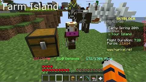 Hypixel | SkyBlock | Remodelling My Island (Timelapse)