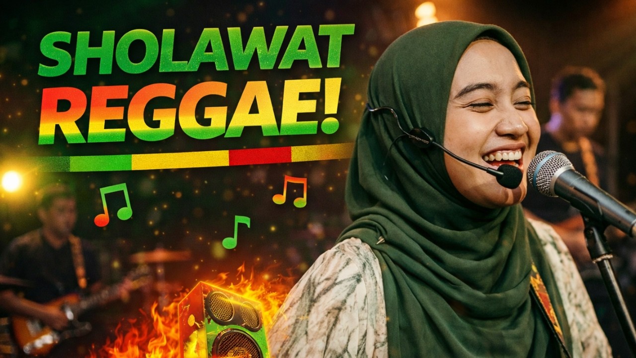 Sholawat Reggae Paling Damai 💚 Irama Religi Kekinian yang Bikin Hati Tenang & Jiwa Bahagia 🌿🎵