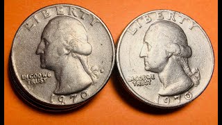 1970 US QUARTER DOLLAR COIN  Worth $2,009.00  Let’s Check  Washington 25 Cents United States