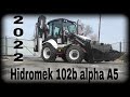 Hidromek 102b alpha A5 2022 обзор экскаватора погрузчика