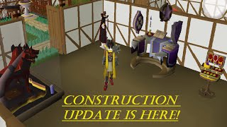 OSRS - Construction Update POH Showcase [ New Alter, Rejuvenation Pool, and jewelry Box]