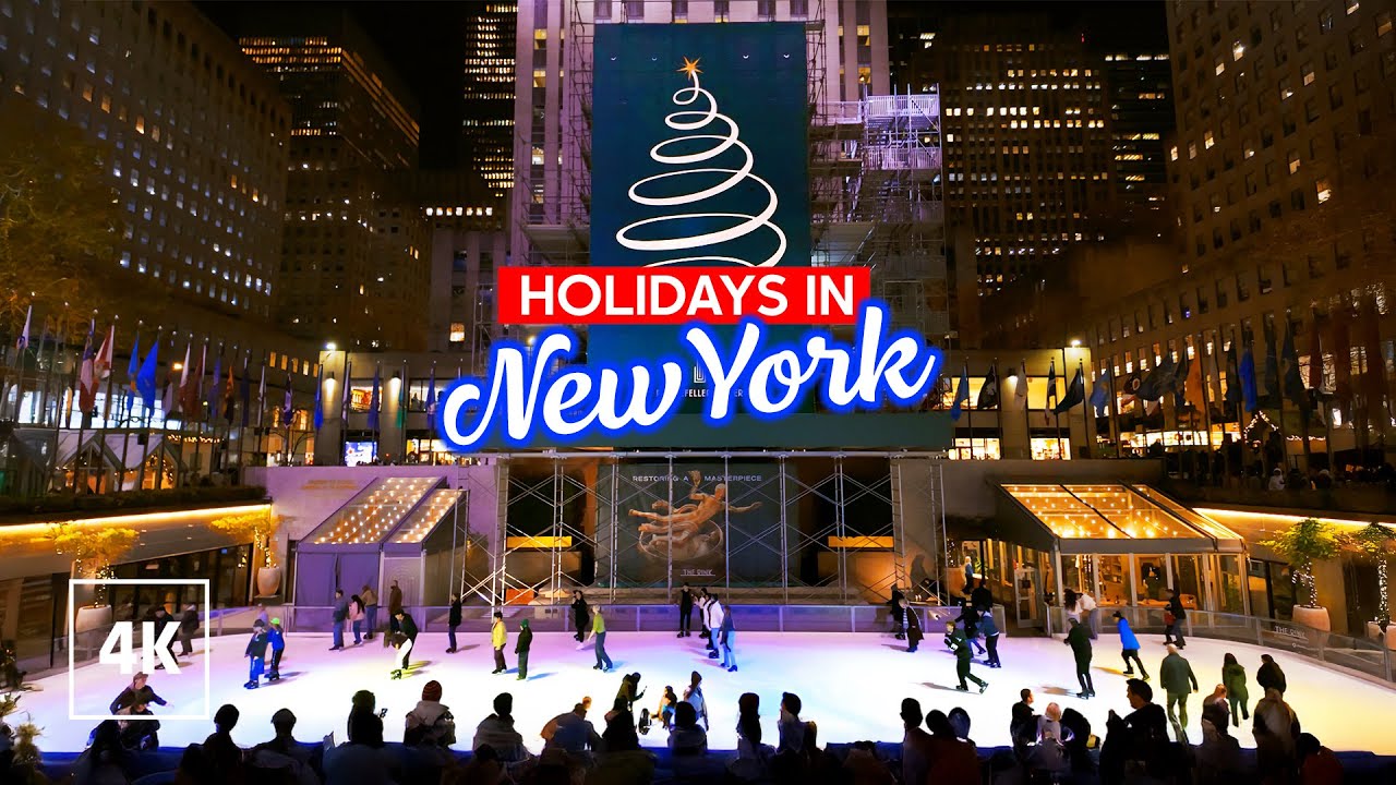 New York, Amerika Serikat | Jelajah Kota Sore 4K | 17 Nov 2025