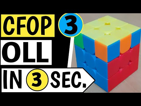 Ready go to ... https://youtu.be/wm9LoURqbO8 [ OLL-CFOP tutorial for beginners #3 OLL|CFOP tutorial]