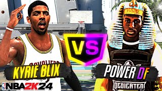 POWER DF Pulled Up On Me While I Was On My NEW KYRIE IRVING BUILD IN COMP STAGE! BO3 SERIES!!!!