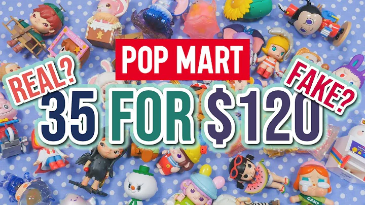 35 THRIFTED POP MART BLIND BOX FIGURES | 24 Days o...