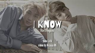 BTS 'RM & JK' - I Know [INDO SUB LIRIK ]