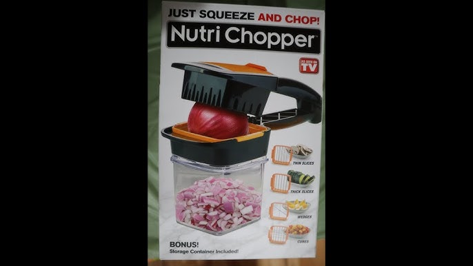 NutriChopper review: as seen on TV Nutri Chopper put to the test. [71] 