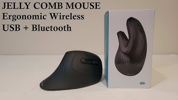 Jelly Comb MV045 Vertical Mouse - Bluetooth Ergonomic Mouse
