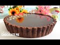 PIE COKELAT SHINY & SILKY | Triple Chocolate Tart