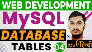 04 Create MySQL Database Table In phpMyAdmin Tutorials For Beginners In Urdu & Hindi@RahberAcademy