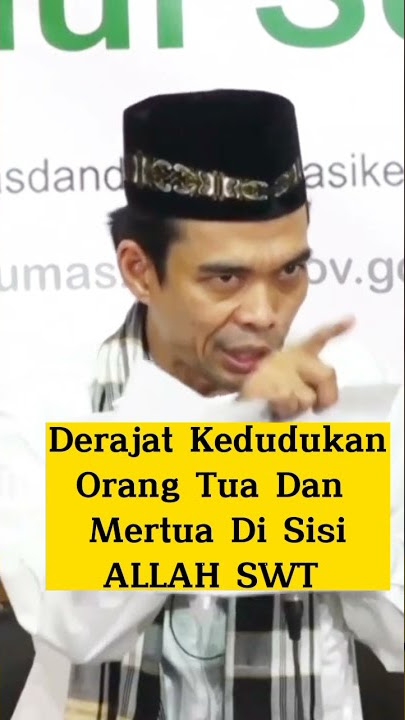 Derajat Kedudukan Orang Tua Kandung & Mertua Di Sisi ALLAH SWT #shorts #uas #ceramahsingkat