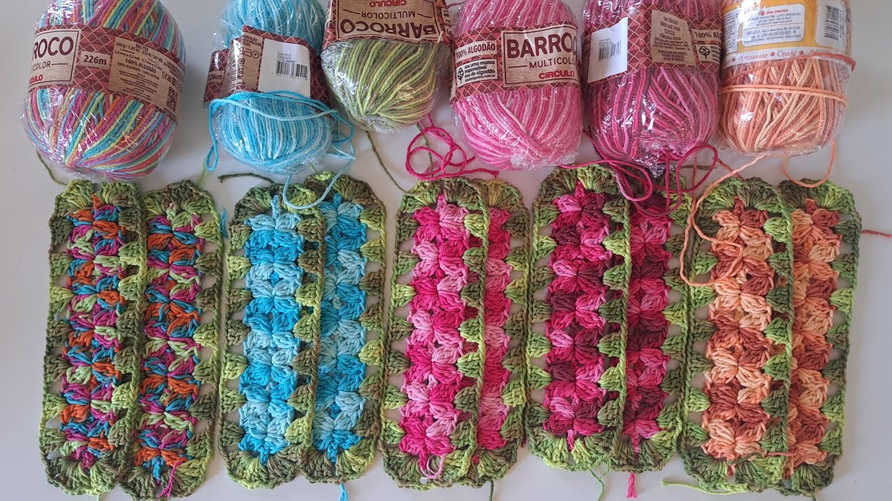 Produção de 5 Pares de Bases de Lacinho em Crochê 🧶✨