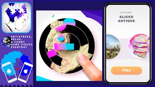Daily Art Puzzle Game | Circle Relax by Wanna Play Games LTD | NOOB vs PRO vs HACKER vs GOD screenshot 5