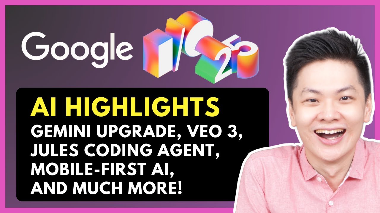 HUGE Update For Developers: Google I/O 2025 AI Highlights - YouTube