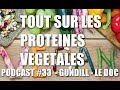 Podcast 33  tout sur les proteines vegetales  historique  problmatiques  gundill le doc