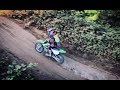 First Time Riding the KLX 110 on a Track