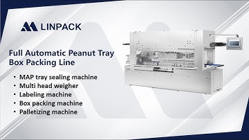 Full Automatic Peanut Tray Packing Line