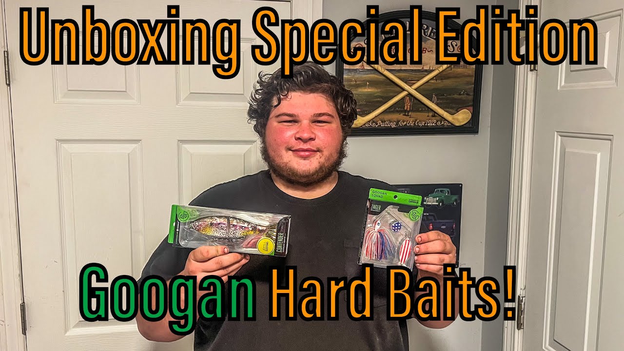 Unboxing RARE Special Edition GOOGAN Hard Baits! - Jekyll Contender &  Independence Zinger 