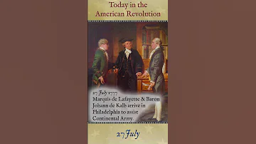 Today In The Revolution 27 July 