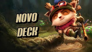 NOVO DECK DE TEEMO COM DARIUS NO MODO PADRÃO - LEGENDS OF RUNETERRA