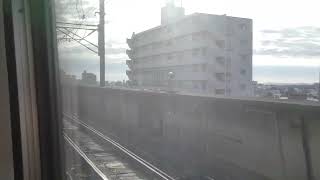 E7系新幹線 F13編成 かがやき502号 東京行き 本庄早稲田 (通過) ~ 熊谷 (通過)